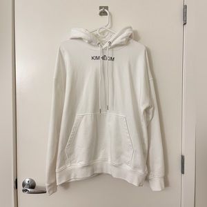 Kimhekim white hoodie